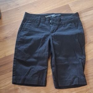 Arizona Jean Company Women's Classic Black Bermudas